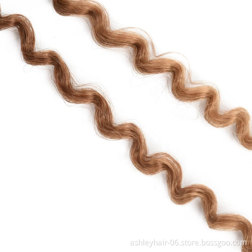 curly synthetic braiding hair synthetic crochet hair extensions water braid 18inches 80g